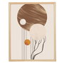 Wallity Pintura decorativa en lienzo enmarcada 70 x 95 cm